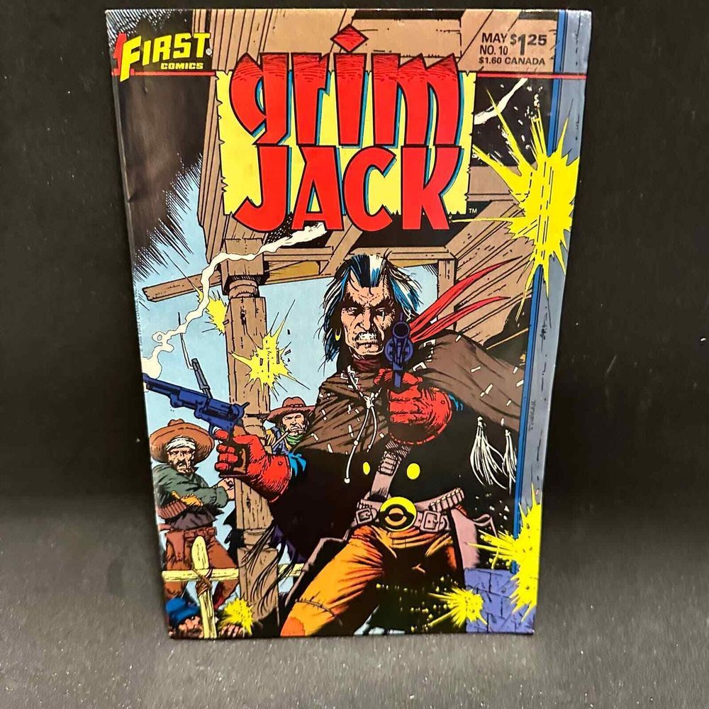 First Comics‎ Grim Jack 10 Comic Book Michael Moorcock Elric Limited Series